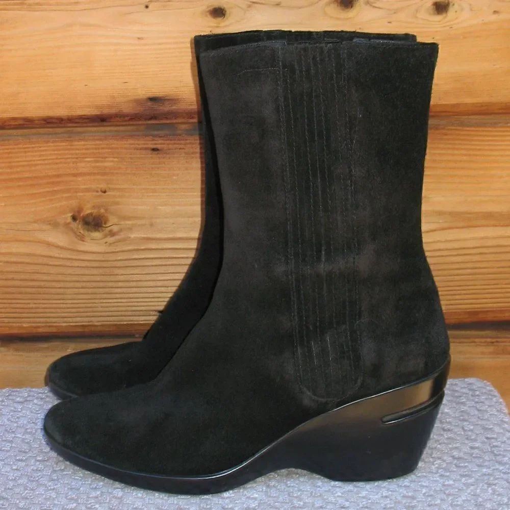 Cole Haan Nike Air Wedge Ankle Boots